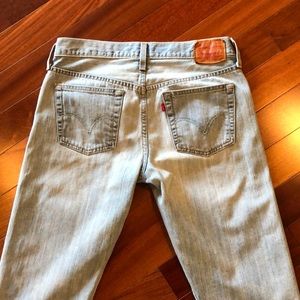 Levi’s 501 Hi Rise Boyfriend Jeans